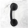 YIDELAI-Facile installazione di maniglie adesive per armadi, maniglie adesive e maniglie con ventose - per porte in vetro, scorrevoli e armadietti (L-black)