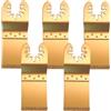 Rennie Tool Company Confezione da 5 lame multiuso in carburo da 35 mm per rimozione di mattoni, intonaco e malta compatibile con Dremel Fein Multimaster Makita ecc