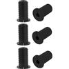 Goktvai 6pz 19mm Passacavi per Starlink, Siliconi Passaparete Antiscivolo Bussotti di Passaggio Cavi per Cavi Ethernet/TV Protezione Linee Impermeabile (Nero)