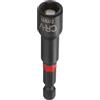 QUARKZMAN Bussole per Avvitatore 8mm Metriche Attacco Esagonale 1/4 Magnetici a 6 Punte Lunghe da 3 (65mm) Chiavi a Bussola Cambio Rapido Acciaio CR-V Fosfatato per Avvitatori, Nero