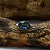 Incantevole Nero Spinello Gemma 925 Argento Sterling Mano Anello Tutte le Misure