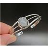Bracciale Fatto A Mano In Argento Sterling 925 Con Pietra Lunare Arcobaleno B-24