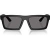 Prada Occhiali da Sole PSA07S 1BO02G Linea Rossa Nero/Grigio Unisex Polarizzati 58/18/145
