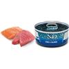N&D - Natural & Delicious N&D Adult Tonno e Salmone 70g Grain Free umido gatto 70g
