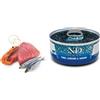 N&D - Natural & Delicious N&D Adult Tonno, Sardine e Gamberetti 70g Grain Free umido gatto 70g