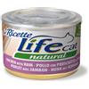 Life Natural Life Cat Pollo con Prosciutto e Fagiolini 150g umido gatto 150g