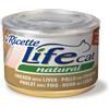 Life Natural Life Cat Pollo con Fegatini e Carote 150g umido gatto 24 x 150g