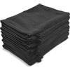 Dalephoric 10 Pezzi 14.6 x 21cm Guanti da Bagno, Guanto Doccia in Microfibra, Morbidi e Assorbenti, Guanto Esfoliante Corpo, Exfoliating Gloves, per Rimozione del Trucco, Lavati la Faccia, Nero