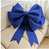 Egurs Fiocco grande rosso fatto a mano, fiocco gigante per auto, San Valentino, Natale, matrimonio, decorazione per feste di compleanno, blu, 50 cm