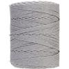 GOHOF Corda macramè da 4 mm x 300 m, in cotone macramè di alta qualità, 4 fili intrecciati in morbido cotone, uno dei materiali più perfetti per l'arte macramè, filo di cotone senza sostanze chimiche