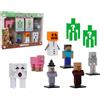 Bizak Minecraft Toppez Edizione Speciale Pack 8 Figure Stdo.1, Bambole da 5 cm con 2 Figure Sorprese, Prodotto Ufficiale 16 Modelli da Collezionare, per Fan e Bambini Da 8 anni (64110034-1)