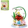 PAN TASY PANTASY Il piccolo principe mattoncini da costruzione, modello Diorama Display per adulti, set da collezione con rosa e volpe