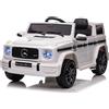 NM Auto Elettrica Per Bambini Mercedes Classe G 63 Bianco