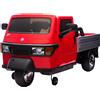LAMAS TOYS Apecar 12v Rosso - Veicolo Elettrico per bambini