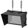 Nitze Gabbia per Monitor Hollyland Pyro 7 con Paraluce in Pelle PU e Guida NATO Integrata - JT-H02B