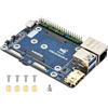 Waveshare Mini Base Board (B) Designed For Raspberry Pi Compute Module 5, Onboard EEPROM & Encryption Chip, Suitable For Evaluating The Raspberry Pi CM5 Or Being Integrated Into End Products