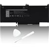OPAHUTER MXV9V Laptop Batteria per Dell Latitude 5300 5310 7300 7400 E5300 E5310 E7300 E7400 Serie,Latitude 5300 5310 2-in-1, per dell inspiron 7300/7306 2-in-1 Black Serie 5VC2M 829MX P96G P97G P99G P100G