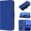 CASEONJAN Cover per OPPO A5 Pro 4G/5G, Custodia a Portafoglio Cover a Libro in Pelle PU [Slot per Schede], Flip Caso Antiurto Case per OPPO A5 Pro 4G/5G (Blu scuro)