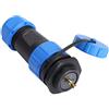 BORDSTRACT Connettore Aeronautico, IP68 SP21 12Pin 400V 5A Tipo Dado Posteriore Impermeabile Cavo Aviation Spina Connettore Terminale Maschio e Femmina