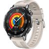 GIOPUEY Cinturini Compatibile con Huawei Watch GT 6 46mm/6 Pro/GT5/5 PRO/GT 4, Morbido Silicone Cinturino [Resistente all'Usura] [Traspirante] - Starlight