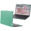 mCover, custodia rigida compatibile esclusivamente con notebook Windows Lenovo ThinkPad T14 Gen 5/6, da 14" 2024-2025 e ThinkPad P14s Gen 5/6 (AMD), con cerniera a 180°, verde