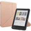 SATURCASE Custodia per Kobo Clara Colour/Clara BW/Clara 2E 6 pollici, in pelle PU e silicone, flip folio pieghevole con supporto trasformabile, cover ultra sottile e leggera con funzione Sleep/Wake