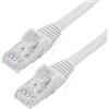 StarTech.com Cavo Ethernet CAT6 da 9,1 m - Cavo Ethernet CAT 6 Gigabit bianco -650MHz 100W PoE++ RJ45 UTP Categoria 6 Cavo di rete/patch antigroviglio con antistrappo certificato UL/TIA (N6PATCH30WH)