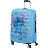American Tourister Wavebreaker Disney - Stitch Valigia Rigida Grande (77 cm), Valigia da Viaggio, Lucchetto TSA, 4 Ruote, 96 L, 4.2 kg - Stitch Universe