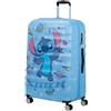 American Tourister Wavebreaker Disney - Stitch Valigia Rigida Media (67 cm), Valigia da Viaggio, Lucchetto TSA, 4 Ruote, 64 L, 3.6 kg - Stitch Universe