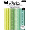 Blocco di carte vellum Stampa Verde primaverile A5