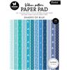 Blocco di carte vellum Stampa Blu primaverile A5