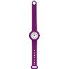 Hip Hop, Collezione Hero.Dot, Orologio Donna Bright Purple, con Cinturino in Silicone Soft Touch Intercambiabile, Pratica Chiusura, Lunetta Bianca, Numeri Neri, Cassa 34 mm, Movimento al Quarzo, Viola