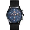 SUPBRO Classic Orologio da uomo nero Orologio Uomo al Quarzo Moda Sportivo 30M Impermeabile Orologio da Polso