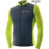 Giacca 2 in 1 WIN antivento, NERO/LIME