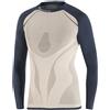 Manica lunga Python, Beige/Blu