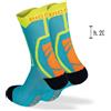 Calza FAST 20X, TURCHESE FLUO