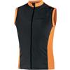 Gilet WIN antivento, NERO/ARANCIO