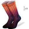 Calza SMART POIS, ARANCIO/VIOLA