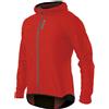 Windjacket 3D BOLLE con cappuccio, ROSSO