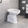 Rem Ceramica Vaso WC Disabili in Ceramica Bianco ,