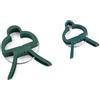 MIVOS Clip per Piante 20 Pezzi - 2 Misure Clip per Piante da Giardino - Morsetti per Piante riutilizzabili per Germogli piccoli e grandi, Graticci, Archi per Rose, Supporti per Rampicanti