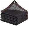 YGZTOBF Telo ombreggiante al 90% con occhielli, 3 m x 3 m, rete ombreggiante da giardino, resistente ai raggi UV, per serra, giardino, patio, piante, fiori, pollai, posti auto coperti