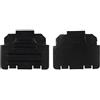 CANJPTON Compatibile con BMW E82 E88 E90 E91 M3 325i 330i 328i Copertura dello sfiato del rivestimento, copertura del faro di accesso allo sfiato del passeggero 51717143849 51717143850