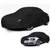 JUDANNA Telo copriauto impermeabile per Audi TT 8N 1998 - 2006 Audi TT 8N, telo di copertura per auto invernale estivo per tutte le stagioni all'aperto con chiusura lampo per porta, fasce antivento
