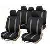 Auto Accessori Lupex Set Coprisedili Auto Universali LS09 Colore Grigio Anteriori e Posteriori in Poliestere Utilitaria No Suv