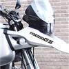 BLACK DOVES GRAPHICS 2pz Adesivi compatibile con Moto R1150 GS Motorrad R 1150 (Nero)