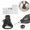 NONE Router rotante Fresa Guida Attacco Punta da trapano elicoidale Kit di strumenti per intaglio del legno Localizzatore dedicato Strumento per la lavorazione del legno per Dremel