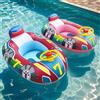 NONE Galleggiante per piscina per bambini, design carino per auto Anello gonfiabile per tubo da nuoto per barca da spiaggia estiva per bambini con manici di sicurezza