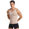 NONE Uomo Shapewear Dimagrante Corpo Corsetto Maglia Camicia Compressione Addome Pancia Pancia Controllo Vita Sottile Cincher Biancheria Intima Gilet Sportivo