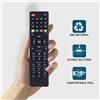 NONE Telecomando TV universale per LG, Samsung, Tcl, Philips, Vizio, Sharp, Sony, Panasonic, Sanyo, Insignia, Toshiba e altre marche LCD L